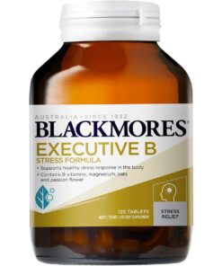 Viên uống giảm stress Blackmores Executive B Stress Viên uống giảm stress Blackmores Executive B Stress - Yêu Hàng Ngoại