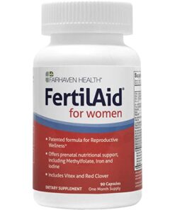 Viên uống hỗ trợ sinh sản nữ FertilAid for Women Fairhaven Health
