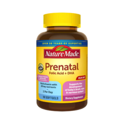 Alternative view of Viên uống Vitamin Mẹ Bầu Nature Made Prenatal Folic Acid + DHA