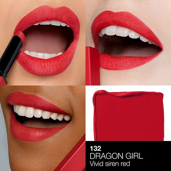 Son Nars màu 132 Powermatte Lipstick Dragon Girl 132 Màu Đỏ Ruby Son Nars màu 132 Powermatte Lipstick Dragon Girl 132 Màu Đỏ Ruby - Yêu Hàng Ngoại