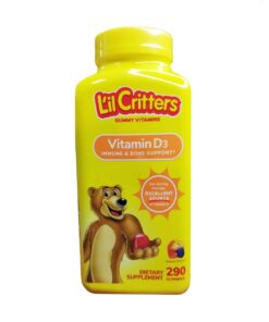Kẹo dẻo bổ sung Vitamin D3 L'il Critters cho bé