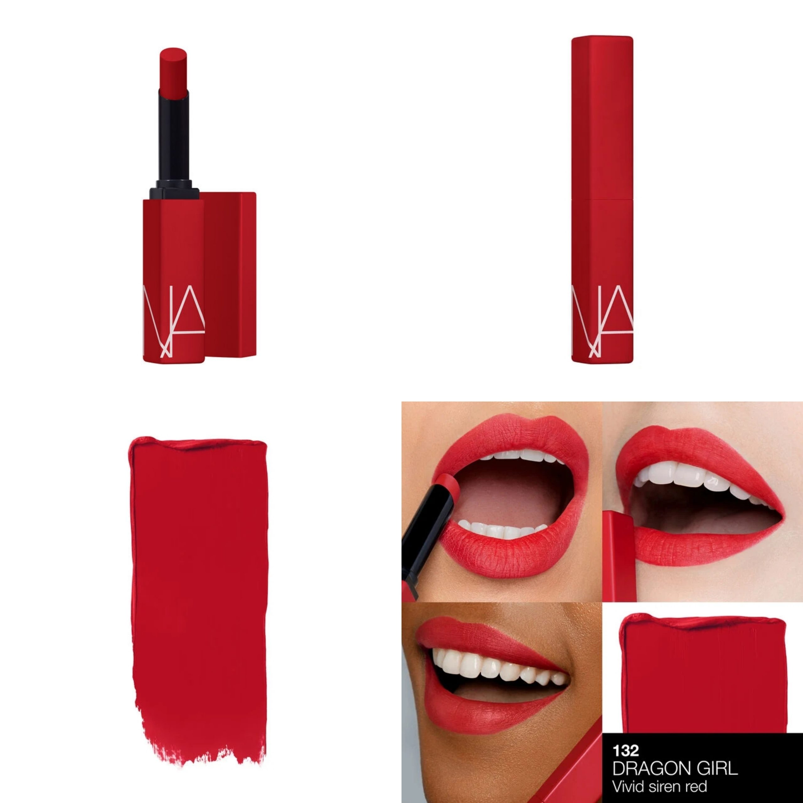 Son Nars màu 132 Powermatte Lipstick Dragon Girl 132 Màu Đỏ Ruby Son Nars màu 132 Powermatte Lipstick Dragon Girl 132 Màu Đỏ Ruby - Yêu Hàng Ngoại