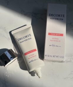 Kem trang điểm Decorte Sun Shelter Tone up CC UV Primer SPF50+/PA++++ Kem trang điểm Decorte Sun Shelter Tone up CC UV Primer SPF50+/PA++++ - Yêu Hàng Ngoại