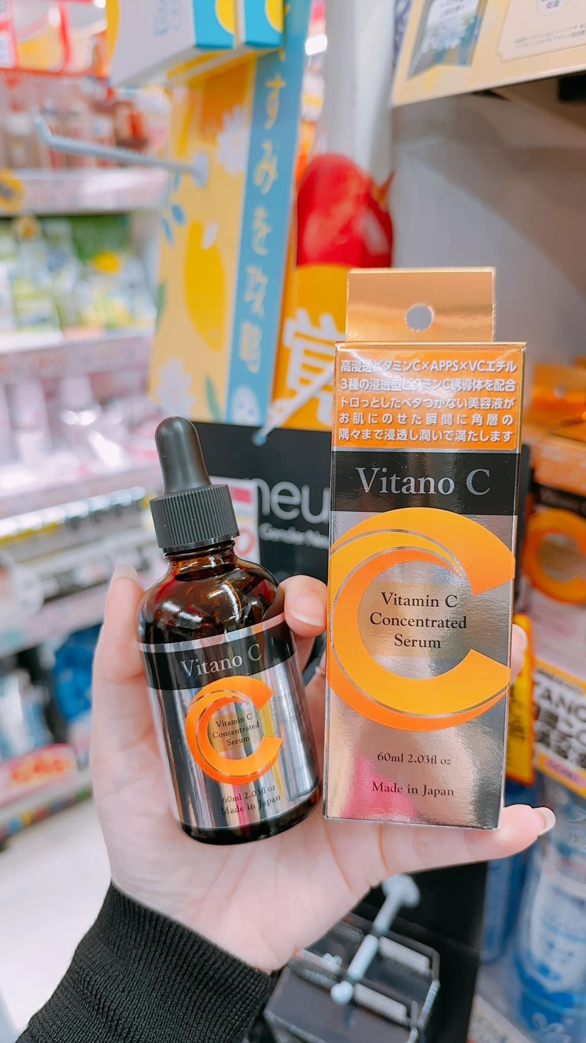 Serum Vitano C Vitamin C Nhật Bản Serum Vitano C Vitamin C Nhật Bản - Yêu Hàng Ngoại