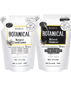 Dầu gội & xả Biorica Botanical Natural Non Silicone Shampoo & Conditioner Nhật Bản