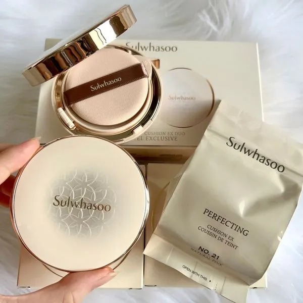Phấn nước Sulwhasoo Perfecting Cushion EX SPF50+/PA+++ Phấn nước Sulwhasoo Perfecting Cushion EX SPF50+/PA+++ - Yêu Hàng Ngoại