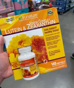 Viên Uống Bổ Mắt Trunature Lutein & Zeaxanthin 25mg/5mg – Hộp 140 Viên (Mỹ) Viên Uống Bổ Mắt Trunature Lutein & Zeaxanthin 25mg/5mg – Hộp 140 Viên (Mỹ) - Yêu Hàng Ngoại