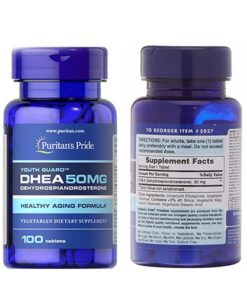 Viên uống nội tiết tố Puritan’s Pride DHEA 50mg