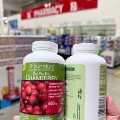 Viên Uống Hỗ Trợ Đường Tiết Niệu Trunature Cranberry 650mg Viên Uống Hỗ Trợ Đường Tiết Niệu Trunature Cranberry 650mg - Yêu Hàng Ngoại