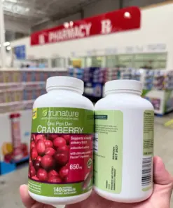 Viên Uống Hỗ Trợ Đường Tiết Niệu Trunature Cranberry 650mg Viên Uống Hỗ Trợ Đường Tiết Niệu Trunature Cranberry 650mg - Yêu Hàng Ngoại