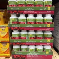 Viên Uống Hỗ Trợ Đường Tiết Niệu Trunature Cranberry 650mg Viên Uống Hỗ Trợ Đường Tiết Niệu Trunature Cranberry 650mg - Yêu Hàng Ngoại