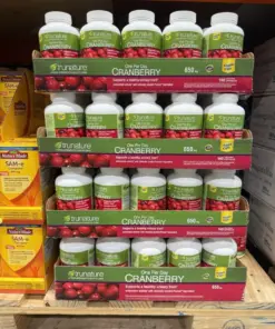 Viên Uống Hỗ Trợ Đường Tiết Niệu Trunature Cranberry 650mg Viên Uống Hỗ Trợ Đường Tiết Niệu Trunature Cranberry 650mg - Yêu Hàng Ngoại
