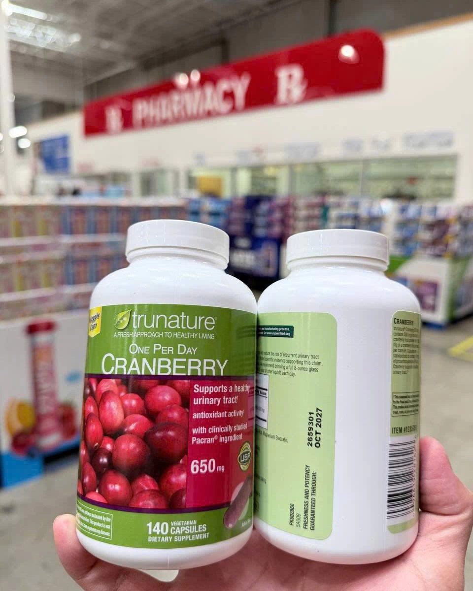 Viên Uống Hỗ Trợ Đường Tiết Niệu Trunature Cranberry 650mg Viên Uống Hỗ Trợ Đường Tiết Niệu Trunature Cranberry 650mg - Ảnh 7