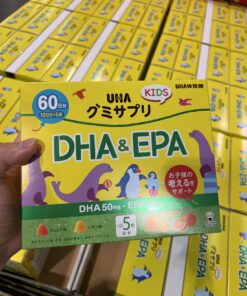 Kẹo dẻo UHA Kids bổ sung DHA & EPA cho bé Nhật Bản