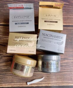 Mặt nạ mắt Retinol & Niacinamide Manaza Sheet Eyemask Everyyou