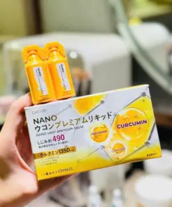 Nước Uống Tinh Chất Nghệ Nano Eikenbi Nano Ukon Premium Liquid – Hộp 15 Tép x 10ml (Nhật Bản) Nước Uống Tinh Chất Nghệ Nano Eikenbi Nano Ukon Premium Liquid – Hộp 15 Tép x 10ml (Nhật Bản) - Yêu Hàng Ngoại