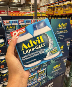 Viên nang hỗ trợ giảm đau hạ sốt Advil Liqui-Gels 200mg ibuprofen Viên nang hỗ trợ giảm đau hạ sốt Advil Liqui-Gels 200mg ibuprofen - Yêu Hàng Ngoại