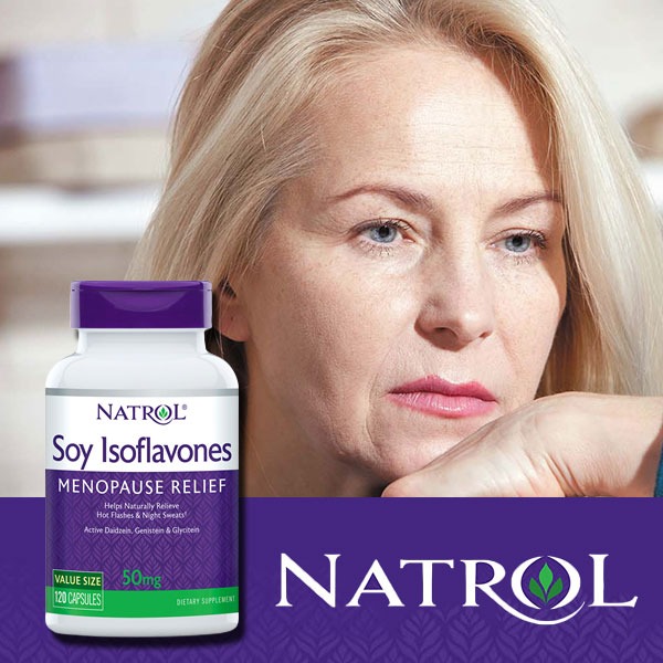 Viên uống mầm đậu nành Natrol Soy Isoflavones Viên uống mầm đậu nành Natrol Soy Isoflavones - Yêu Hàng Ngoại