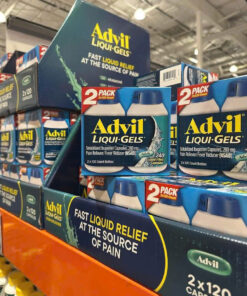 Viên nang hỗ trợ giảm đau hạ sốt Advil Liqui-Gels 200mg ibuprofen Viên nang hỗ trợ giảm đau hạ sốt Advil Liqui-Gels 200mg ibuprofen - Yêu Hàng Ngoại