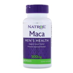 Viên uống hỗ trợ sinh lý Natrol Maca Men’s Health 500mg