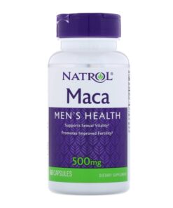 Viên uống hỗ trợ sinh lý Natrol Maca Men’s Health 500mg