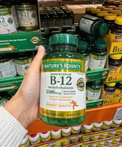 Viên Ngậm Vitamin B12 Nature's Bounty 2500mcg (300v)