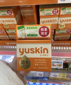 Kem Hỗ Trợ Giảm Nứt Nẻ & Dưỡng Ẩm Chuyên Sâu Yuskin Cream – Hũ 120g (Nhật Bản) Kem Hỗ Trợ Giảm Nứt Nẻ & Dưỡng Ẩm Chuyên Sâu Yuskin Cream – Hũ 120g (Nhật Bản) - Yêu Hàng Ngoại