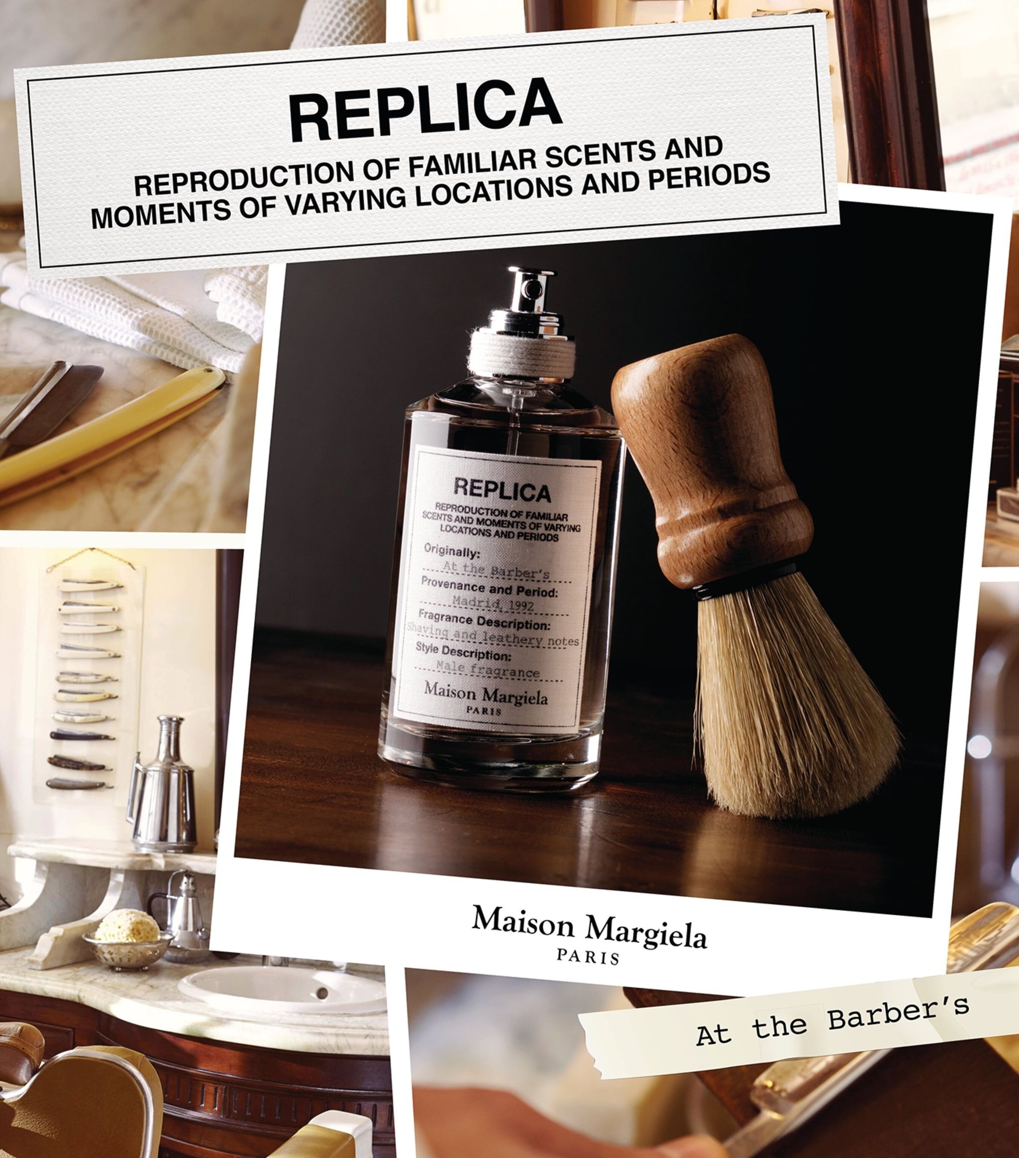 Nước hoa Maison Margiela Replica At The Barber's EDT Nước hoa Maison Margiela Replica At The Barber's EDT - Yêu Hàng Ngoại