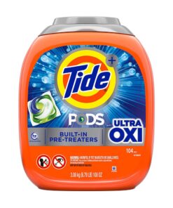 Viên giặt Tide Pods 4IN1 Ultra Oxi/Downy 104 viên