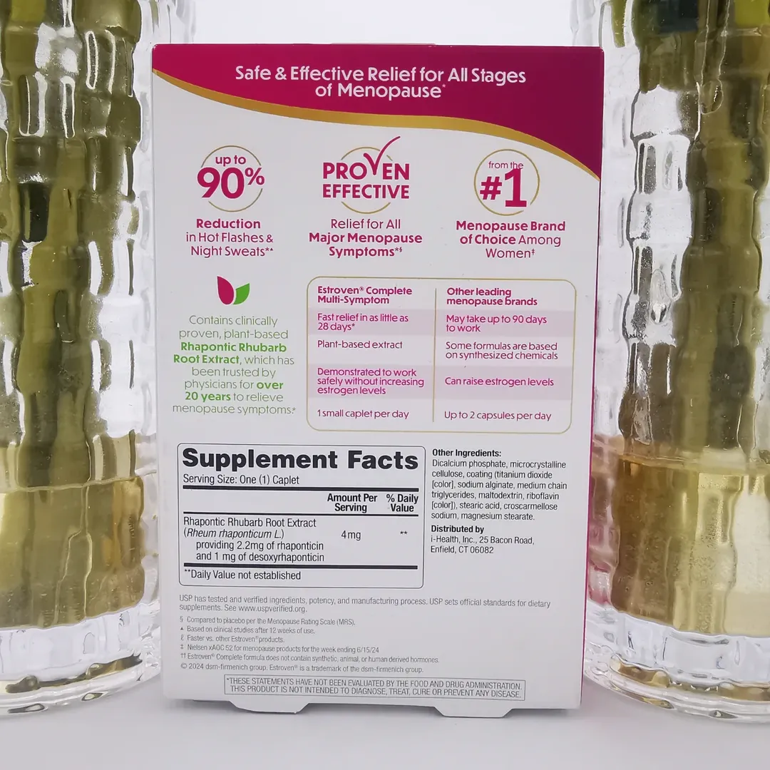 Viên uống nội tiết tố Estroven Complete Multi-Symptom Menopause Relief Viên uống nội tiết tố Estroven Complete Multi-Symptom Menopause Relief - Ảnh 12
