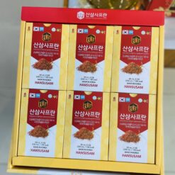 Nước Hồng Sâm Nhụy Hoa Nghệ Tây Hansusam Cultured Wild Ginseng Root Saffron
