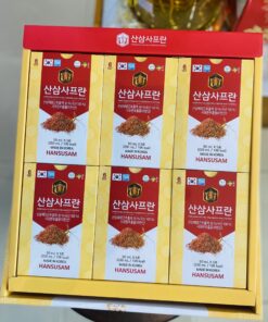 Nước Hồng Sâm Nhụy Hoa Nghệ Tây Hansusam Cultured Wild Ginseng Root Saffron