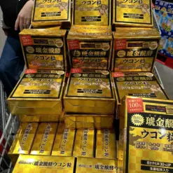Alternative view of Viên Uống Tinh Chất Nghệ Lên Men Okinawa Kugani Fermented Turmeric – Hộp 700 Viên / 140 Gói (Nhật Bản)