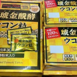 Viên uống tinh chất nghệ Kugani Golden Fermented Turmeric Tablets Nhật Bản