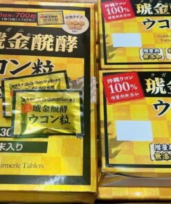 Viên Uống Tinh Chất Nghệ Lên Men Okinawa Kugani Fermented Turmeric – Hộp 700 Viên / 140 Gói (Nhật Bản)