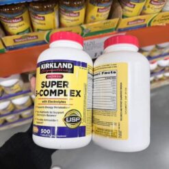 Vitamin B tổng hợp Kirkland Super B-Complex 500 viên của Mỹ