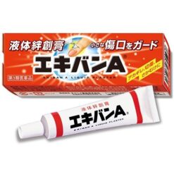 Gel bôi cầm máu, làm liền da vết thương Liquid Plaster Ekivan A Nhật Bản