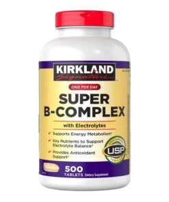 Vitamin B tổng hợp Kirkland Super B-Complex 500 viên của Mỹ Vitamin B tổng hợp Kirkland Super B-Complex 500 viên của Mỹ - Yêu Hàng Ngoại