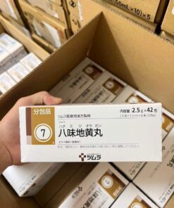 Viên uống bổ thận TSUMURA 7 Hachimi Nhật Bản