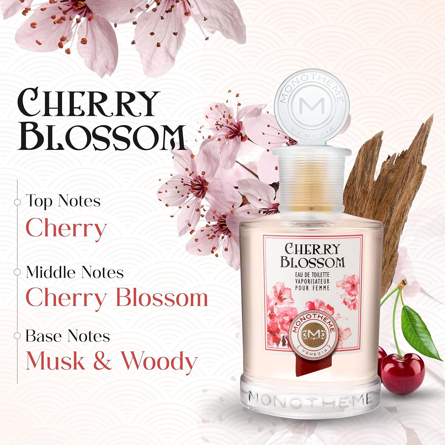 Nước hoa Monotheme Cherry Blossom EDT Nước hoa Monotheme Cherry Blossom EDT - Yêu Hàng Ngoại