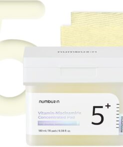 Toner Pad tẩy da chết Numbuzin No.5 Vitamin Niacinamide Concentrated Pad Toner Pad tẩy da chết Numbuzin No.5 Vitamin Niacinamide Concentrated Pad - Yêu Hàng Ngoại