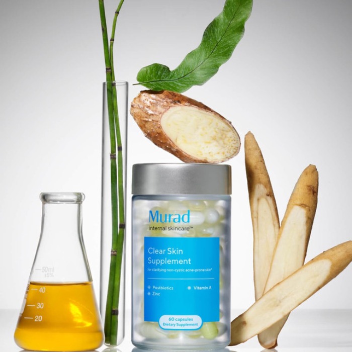 Viên uống Murad Clear Skin Supplement giảm mụn, bã nhờn & se khít lỗ chân lông Viên uống Murad Clear Skin Supplement giảm mụn, bã nhờn & se khít lỗ chân lông - Yêu Hàng Ngoại