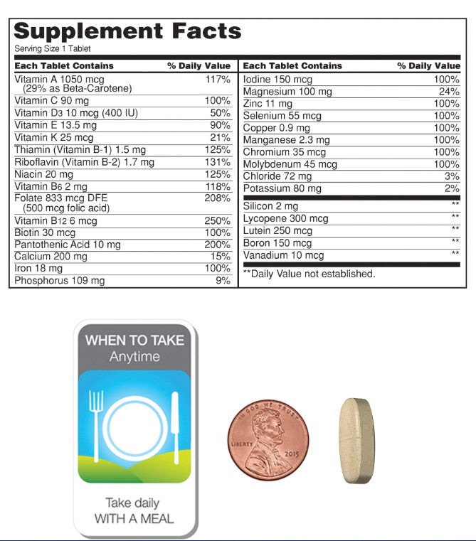 Viên uống Vitamin tổng hợp Kirkland Signature Daily Multi Vitamins & Minerals Viên uống Vitamin tổng hợp Kirkland Signature Daily Multi Vitamins & Minerals - Yêu Hàng Ngoại