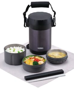 Cặp lồng (Hộp cơm) giữ nhiệt 3 ngăn Thermos Nhật Bản Cặp lồng (Hộp cơm) giữ nhiệt 3 ngăn Thermos Nhật Bản - Yêu Hàng Ngoại