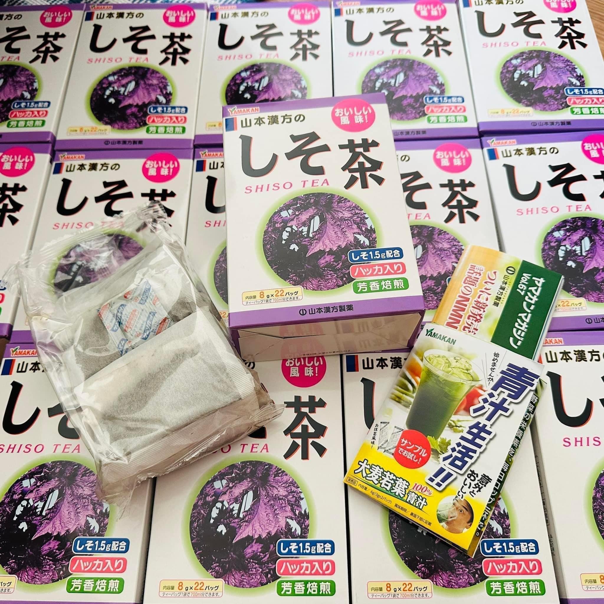 Trà tía tô Shiso Tea Yamakan Nhật Bản Trà tía tô Shiso Tea Yamakan Nhật Bản - Yêu Hàng Ngoại