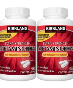 Viên uống giảm đau hạ sốt Kirkland Signature Extra Strength Acetaminophen 500mg