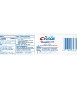 Alternative view of Kem đánh răng cho bé Crest Kid’s Cavity Protection 130g - Set 5 x 130g
