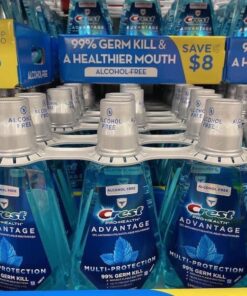 Nước súc miệng Crest Pro Health Advantage Multi Protection Smooth Mint
