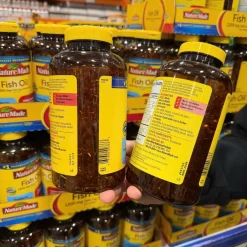 Dầu Cá Nature Made Fish Oil 1200mg (300 Viên) Mỹ - Hỗ Trợ Tim Mạch - Yêu Hàng Ngoại