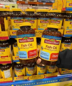 Dầu Cá Nature Made Fish Oil 1200mg (300 Viên) Mỹ Dầu Cá Nature Made Fish Oil 1200mg (300 Viên) Mỹ - Yêu Hàng Ngoại